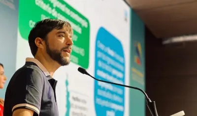 El Alcalde Jaime Pumarejo Heins.