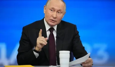 El presidente de Rusia, Vladímir Putin.