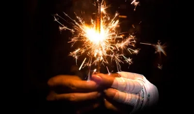 Quemados con pólvora. 