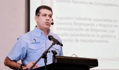 Álvaro Redondo, Director de Cormagdalena.