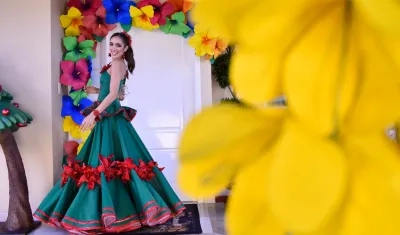 Melissa Cure Villa, Reina del Carnaval de Barranquilla 2024.