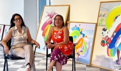 Rosario Heins y Diana Acosta, en el podcast 'Efecto mariposa'.