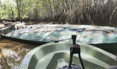 Aspecto de un 'semisumergible'. 