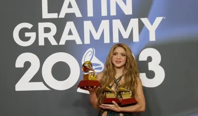 La cantante barranquillera Shakira. 