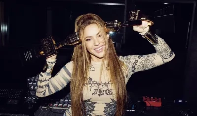La cantante barranquillera Shakira.