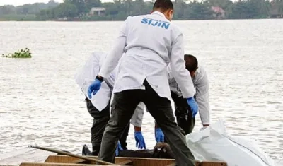 Sijin en el lugar de los hechos.