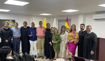 Exaltación de servidores públicos en el Tribunal Superior de Barranquilla. 