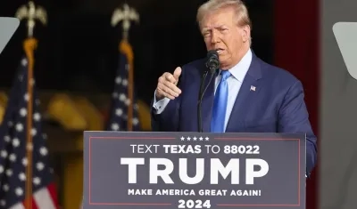 El expresidente de EE.UU. Donald Trump.