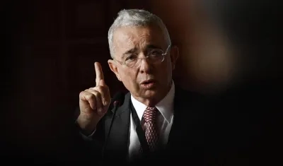 Álvaro Uribe, ex presidente de Colombia.
