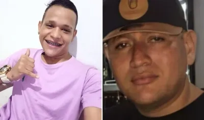 César Camilo Contreras, 'Wibo', muerto, y 'Rodriguito', herido