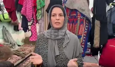 Fatma al Madani, una de las madres en Gaza 