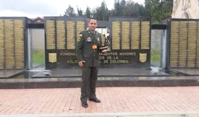 El intendente Jhonatan Álvarez.