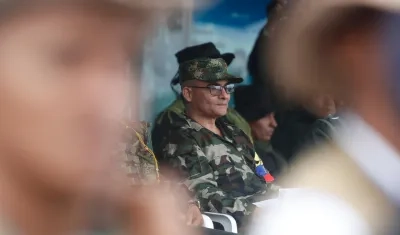 Alias "Iván Mordisco", comandante general de la disidencia de las FARC,
