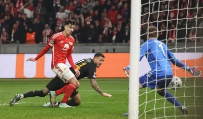 Acción del segundo gol del Real Madrid, marcado por Joselu.