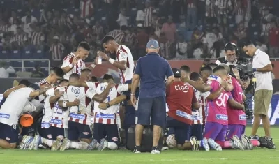 El onceno barranquillero en el partido de ida de este domingo en el estadio Metropolitano