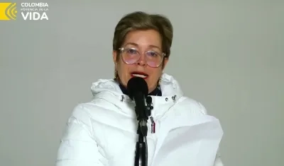 Ministra de Trabajo, Gloria Inés Ramírez.