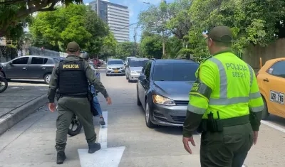 Operativos de control de la Policía Metropolitana de Barranquilla