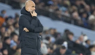 Pep Guardiola, entrenador del Manchester City. 