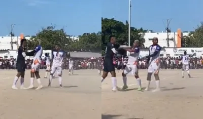 Sandoval jugó el duelo para el equipo M7.