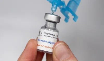 Imagen de archivo de vacuna de Pfizer contra el Covid-19