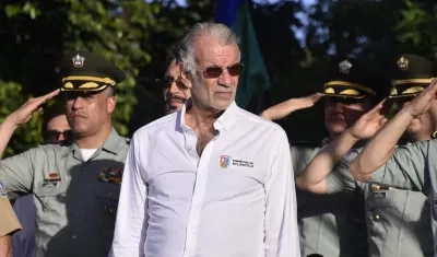 Eduardo Verano De la Rosa, gobernador del Atlántico. 