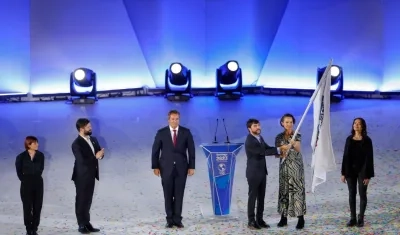 Entrega de bandera de Panam Sports