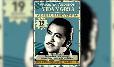 Adolfo Ernesto Echeverría Comas.