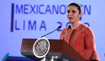 Ana Guevara, presidente Comité Olímpico Mexicano.