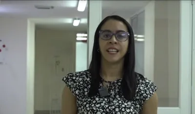 Secretaria distrital de Salud, Stephanie Araujo Blanco.