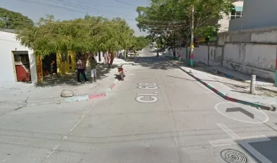 Ocurrió en la carrera 1F con calle 68 del barrio Santo Domingo. 