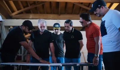 Gobernador Eduardo Verano inspeccionó la obra.