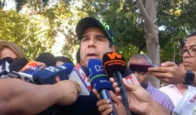 El Alcalde de Barranquilla, Alex Char.