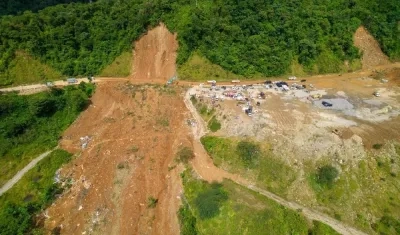 Lugar donde ocurrió la tragedia.