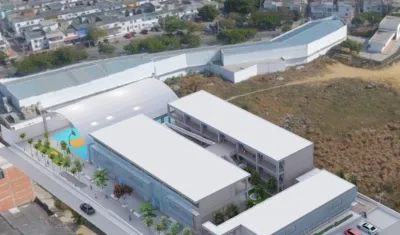 El render de la Institución Educativa Bola Eve.