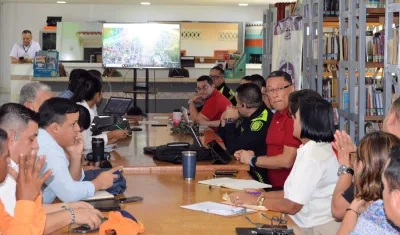 Imagen del consejo de seguridad de Santo Tomás.