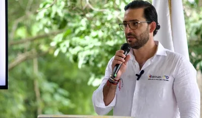 El Vicecontralor en funciones de Contralor General, Carlos Mario Zuluaga.