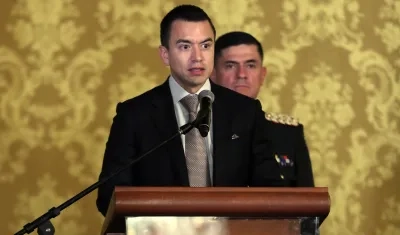 Daniel Noboa, Presidente de Ecuador.