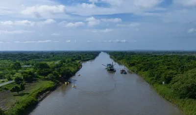 Imagen del Canal del Dique.