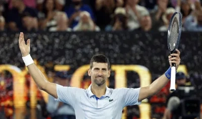 El serbio Novak Djokovic.