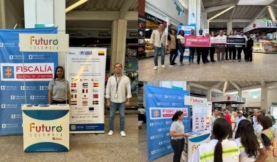 Estrategia de la Fiscalía en la Terminal de Transporte. 