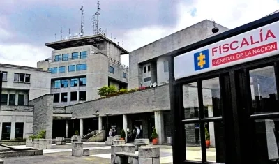 Sede de la Fiscalía General de la Nación, en Bogotá. 