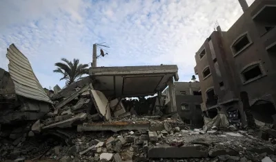 Imagen de la Franja de Gaza.