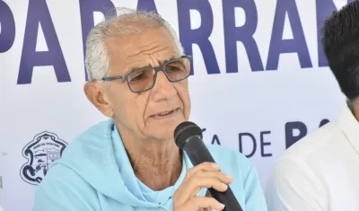 Juan Abuchaibe, presidente de la Liga de Tenis del Atlántico.