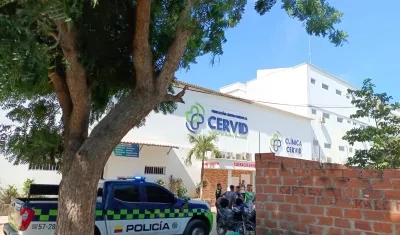 IPS Serví de Malambo donde se confirmó la muerte de la víctima.