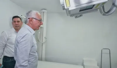 El Ministro de Salud, Guillermo Jaramillo.