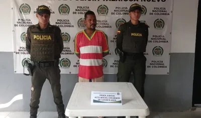 Jhonatan Rafael Acuña Vargas, Capturado. 