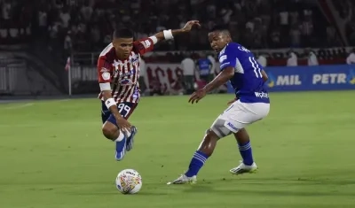 José Enamorado, extremo de Junior.