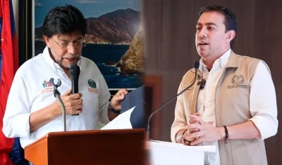 José Humberto Torres y Alexander Vega. 