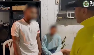 Los dos hermanos capturados. 