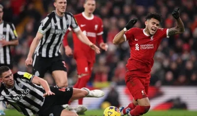 El colombiano Díaz jugó 64 minutos. 